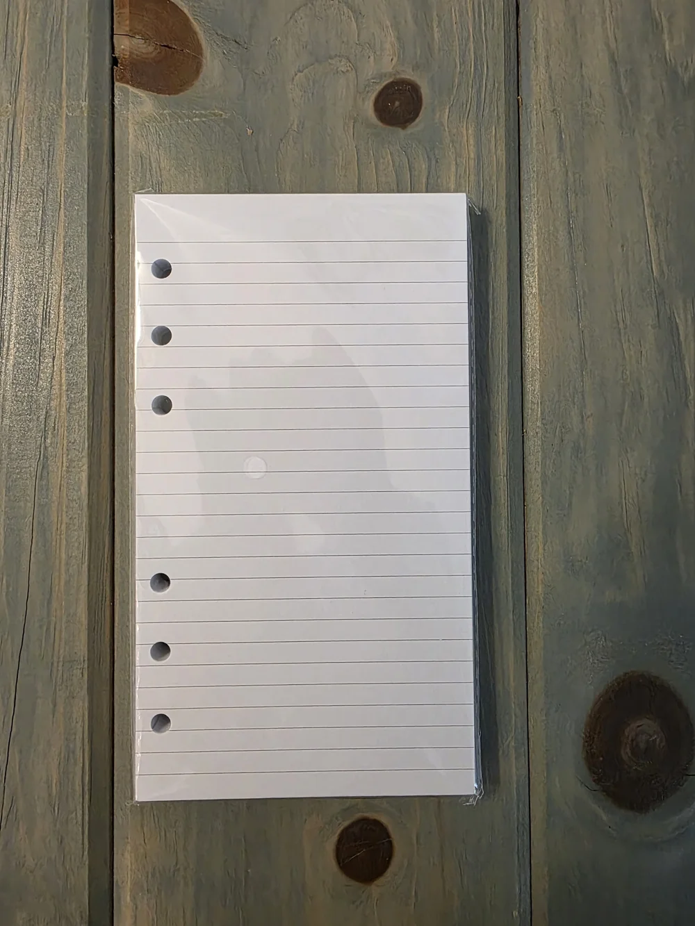 A6 Lined Filler Paper 100 sheets, 200 total